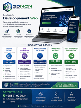 Création de sites web professionnels et solutions digitales sur mesure