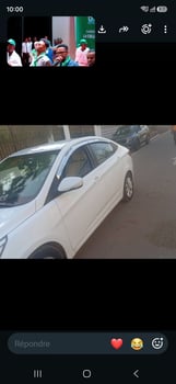 Hyundai Accent 2017 Diesel Boîte Automatique en Bon État