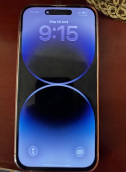 iPhone 14 Pro Max blanc, 100% batterie, très bon état