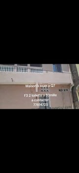Maison F3 rénovée 3 chambres 2 toilettes à Q7