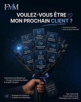 Chargé de marketing digital et design graphique