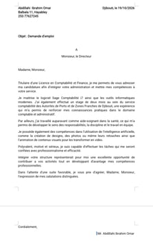 Candidat motivé et dynamique cherche opportunités professionnelles