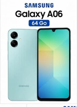 Samsung Galaxy A06 64 Go neuf