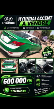 Hyundai Accent taxi en très bon état