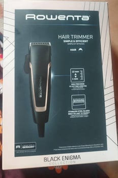 Tondeuse Rowenta Black Enigma neuve haute précision filaire
