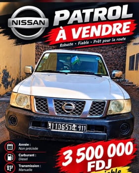 Nissan Patrol 2015 Diesel Manuelle en Très Bon État