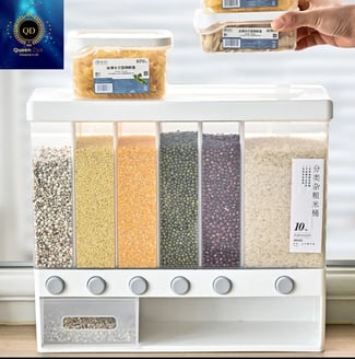 Distributeur automatique de céréales et grains pour 10kg avec 6 niveaux d'humidité