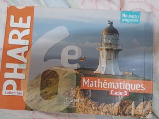 Manuels scolaires classes 3e et 5e Maths et Français - Édition Phare