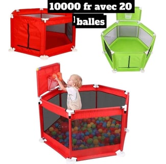 Parc avec 20 balles idéal pour votre bébé