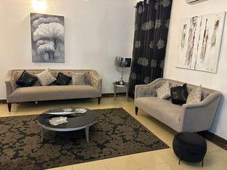 Ensemble complet de salon Midas avec tapis et rideaux assortis