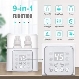 Smart Electric Warm Milk Machine - 9 Functions