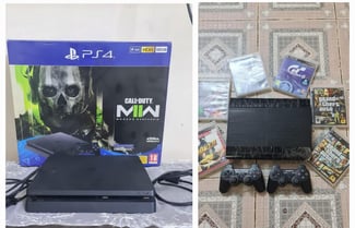 Pack PS4 Pro et PS3 avec jeux inclus