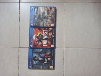 Lot de 3 jeux PS4