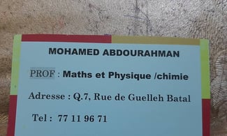 Cours de soutien à domicile pour maths et physique-chimie - Collège à 1ère S