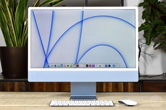 Nouveau Apple iMac 24 pouces (M1, 2021) – Argent