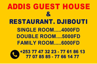 Addis Guest-House Restaurant Djibouti