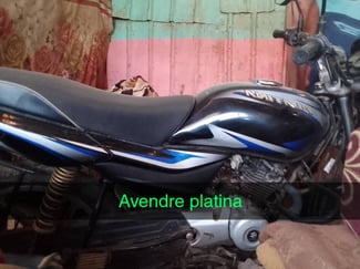 New Platina Motorcycle - Low Mileage - Excellent Condition