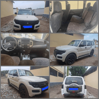 Mitsubishi Pajero Blanche, toutes options, 130000 km