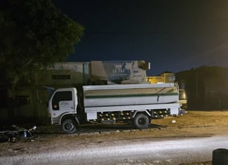 Camion citerne eau potable 9m3, importé en bon état