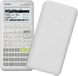 Calculatrice graphique Casio, blanche, 4 mois d'utilisation pour le bac