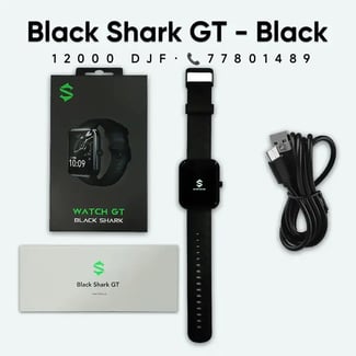 Montre connectée BlackShark GT avec écran amoled et capteurs intégrés