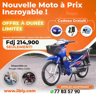 Scooter neuf avec accessoires inclus à prix abordable