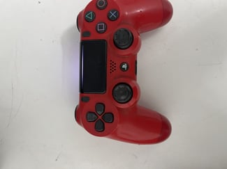 Manette PS4 Rouge, Comme Neuve