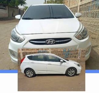 Hyundai Accent 2015, diesel, boîte automatique, climatisation en bon état