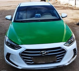 Hyundai Avante 2016, diesel, boîte automatique, en excellent état