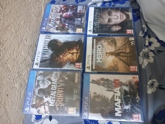 Jeux PS4 et PS5 en excellent état à vendre