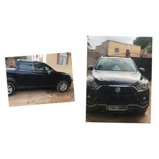 SsangYong Rexton Pick-Up 2018 en excellent état, boîte automatique, faible kilométrage