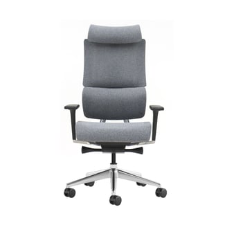 Fauteuil gris pour usage professionnel