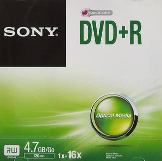 3 Sony DVD+R 4,7 Go 16x avec Technologie AccuCORE