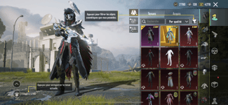 Compte PUBG S14 complet avec 56 mythiques et lvl 77