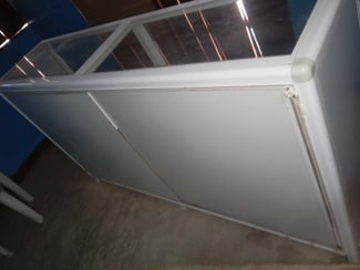 Congélateur vitrine