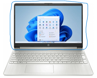HP Laptop 15 dy2086nr recherché
