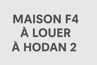 Spacieuse maison F4 à louer à Hodan2 zone10, disponible de suite!