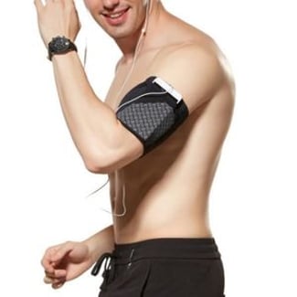 Brassard pour téléphone léger et respirant pour entraînement intense