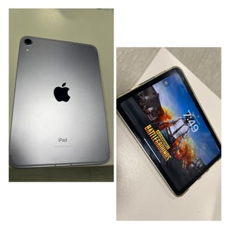 iPad Mini 6 cellulaire avec étui et verre trempé