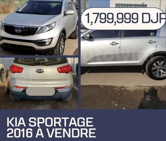 Kia Sportage 2016, boîte automatique, climatisation, excellent état