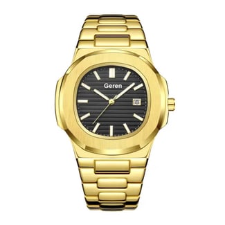 Montre dorée élégante - prix incroyable