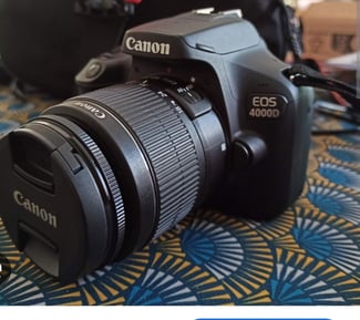Appareil photo Canon 4000D, 4 mois d'utilisation