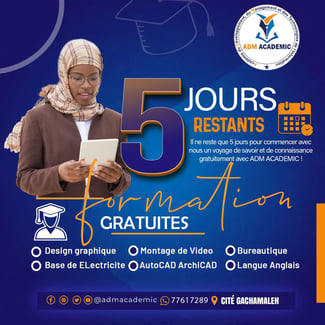 Plus que 5 jours pour rejoindre nos formations gratuites