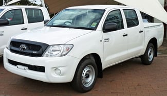 Toyota Hilux Double Cabine 2016, Blanc, Très Bon État à vendre