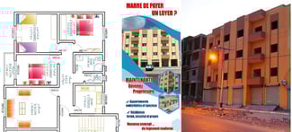 Appartement F4 avec vue sur le golfe de Tadjourah à Hamdani Rawabi