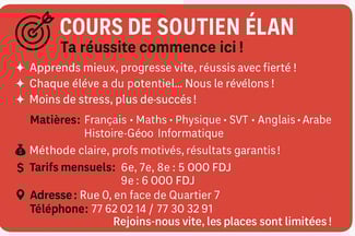 Soutien scolaire personnalisé à Rue 0, Quartier 7