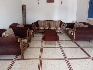 Salon en excellent état, prix négociable