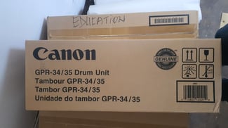 Lot de tambour Canon GPR 34/35 à vendre