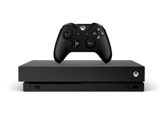 Xbox One X avec 2 manettes et jeux incluant Fortnite
