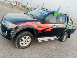 Mitsubishi L200 2010, diesel, boîte Manuelle, climatisation en parfait état